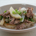 kachimachi's cooksnap of when they made 長いもと豚肉のバターしょうゆ炒め.