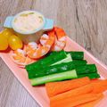 のんべぇヒロ's cooksnap of when they made エビのディップで野菜スティックが大評判♪.