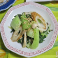 mmameco's cooksnap of when they made ❀簡単　青梗菜とちくわのピリッと炒め.