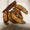 akasio10's cooksnap of when they made 運動会に！「鶏肉ササミ揚げカレー風味」.
