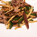 ラヒラヒ's cooksnap of when they made さつまいもとピーマンの肉きんぴら.
