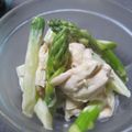えみんちゅ＊'s cooksnap of when they made アスパラとささみの味噌マヨサラダ.