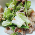 まーく71's cooksnap of when they made 豚こまとキャベツのとろ〜りチーズ炒め.