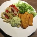 Yokchina's cooksnap of when they made フライにはタルタルよりアボカドマヨネーズ.