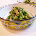 Kenmamac's cooksnap of when they made 簡単☆さやいんげんのごまみそマヨ和え.