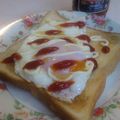 なつきばぁば's cooksnap of when they made 朝ﾏｯｸ風ﾄｰｽﾄ.