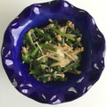 ひろみつばち's cooksnap of when they made 簡単ごまあえ！ ほうれん草とえのき.
