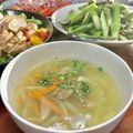 Superlittleboo's cooksnap of when they made ＊せん切り野菜のスープ＊.