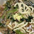 こん２'s cooksnap of when they made ほうれん草とひき肉のあんかけうどん.