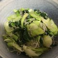 うさしんじくん's cooksnap of when they made 簡単副菜☆チンゲン菜とじゃこの和風ナムル.