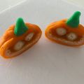 edママ's cooksnap of when they made 南瓜の練り切り！中から何が飛び出すか♪.