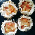 クックNA1IFO☆'s cooksnap of when they made キュートなりんごとマシュマロのお花パイ.