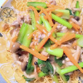 ぷらむ♪'s cooksnap of when they made 液塩できのこのあんかけ焼きそば☀.