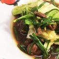 horseland's cooksnap of when they made やみつき！ホルモンとニラ炒め.