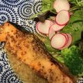 クック0APQEY☆'s cooksnap of when they made 鮭のソテー＊レモンマスタードソース.