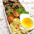 YUH♡ママ's cooksnap of when they made 豚コマとほうれん草のあまから和え.