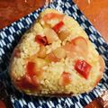azbjbn's cooksnap of when they made 茎ミョウガ甘酢で♡サッパリ夏おにぎり.