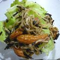 ♪rururu♪'s cooksnap of when they made 隠し味はさつま揚げ☆切り干し大根のサラダ.