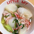 さやか1005's cooksnap of when they made 簡単料亭の味♡かぶのカニカマあんかけ.