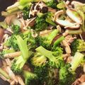 クックRD58R0☆'s cooksnap of when they made たっぷりきのことブロッコリーの塩炒め.