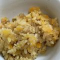 あかにーー's cooksnap of when they made 焼き芋で！？炊き込みご飯.