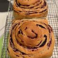 にとちゃん♪'s cooksnap of when they made 折り込みシート☆ブルーベリー.