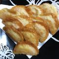 えりちぇる♡'s cooksnap of when they made 餃子の皮で！ハムチーズ焼き.