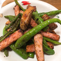 えみらくる's cooksnap of when they made ししとうとベーコンの黒こしょう炒め.