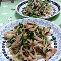 赤い電話's cooksnap of when they made スタミナ満点★豚ニラもやしオイスター炒め.