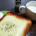 ひっこ's cooksnap of when they made 早うま　チーズトースト.