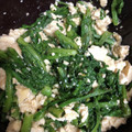 冷蔵庫レスキュー隊's cooksnap of when they made 簡単♪春菊の白和え.