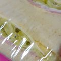 ひぃたろぉ～♪'s cooksnap of when they made コンビニ風☆ハムレタスサンド.