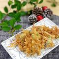 サヤスカマカン's cooksnap of when they made ∴えのきと大葉のかきあげ∴.