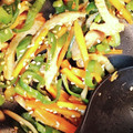 オバビヤブ's cooksnap of when they made 弁当冷凍作りおき☆人参とちくわのキンピラ.