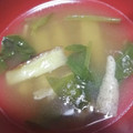 AiYuKE's cooksnap of when they made 時短！ほうれん草とさつま芋の味噌汁♪.