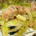 わか★'s cooksnap of when they made う、うまぁ！絶対おいしい鮭のホイル焼き♡.