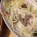 匡史さん's cooksnap of when they made レタス半玉ペロリ☆レタぶたうどん.