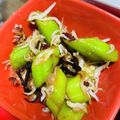 muumi☆'s cooksnap of when they made オクラしらす(小女子)の梅肉だし醤油和え.