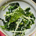 muumi☆'s cooksnap of when they made 水菜とわかめのナムル【作り置き】.