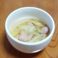msft5632's cooksnap of when they made ウインナーと白菜のスープ.