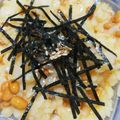 黒豆丸's cooksnap of when they made ごま油の香りが幸せ♡　納豆卵かけご飯.