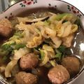 クックZ8J4H4☆'s cooksnap of when they made 海鮮スープで肉団子と白菜のお鍋.