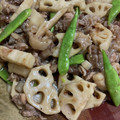petokko's cooksnap of when they made ご飯が進む!豚こまと蓮根の甘辛照り炒め.