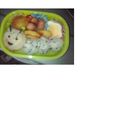 やすひろは's cooksnap of when they made ＊キャラ弁＊森の中　はらぺこあおむし.