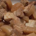 ヨシヨッシー's cooksnap of when they made 超簡単☆汁っけ少なめ豚と大根の煮物.