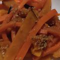 ヨシヨッシー's cooksnap of when they made かぼちゃのきんぴら.