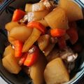 タオルにゃんこ's cooksnap of when they made 手羽中と大根のサッパリ煮☆☆☆.