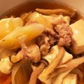 クックXCYSK0☆'s cooksnap of when they made レンジで簡単◎すき焼き風肉豆腐.