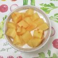おはなすき's cooksnap of when they made 八百屋さん直伝♪柿ヨーグルト.
