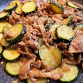 みるきぃ～2's cooksnap of when they made ズッキーニと豚肉のオイマヨ炒め♪.